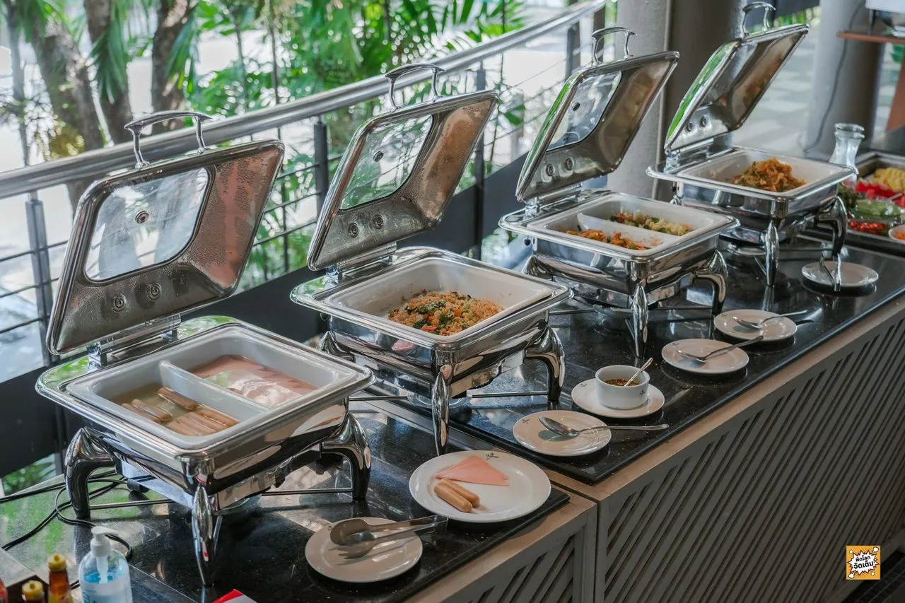 อาหารเช้า โรงแรมแกรนด์ริเวอร์ไซด์